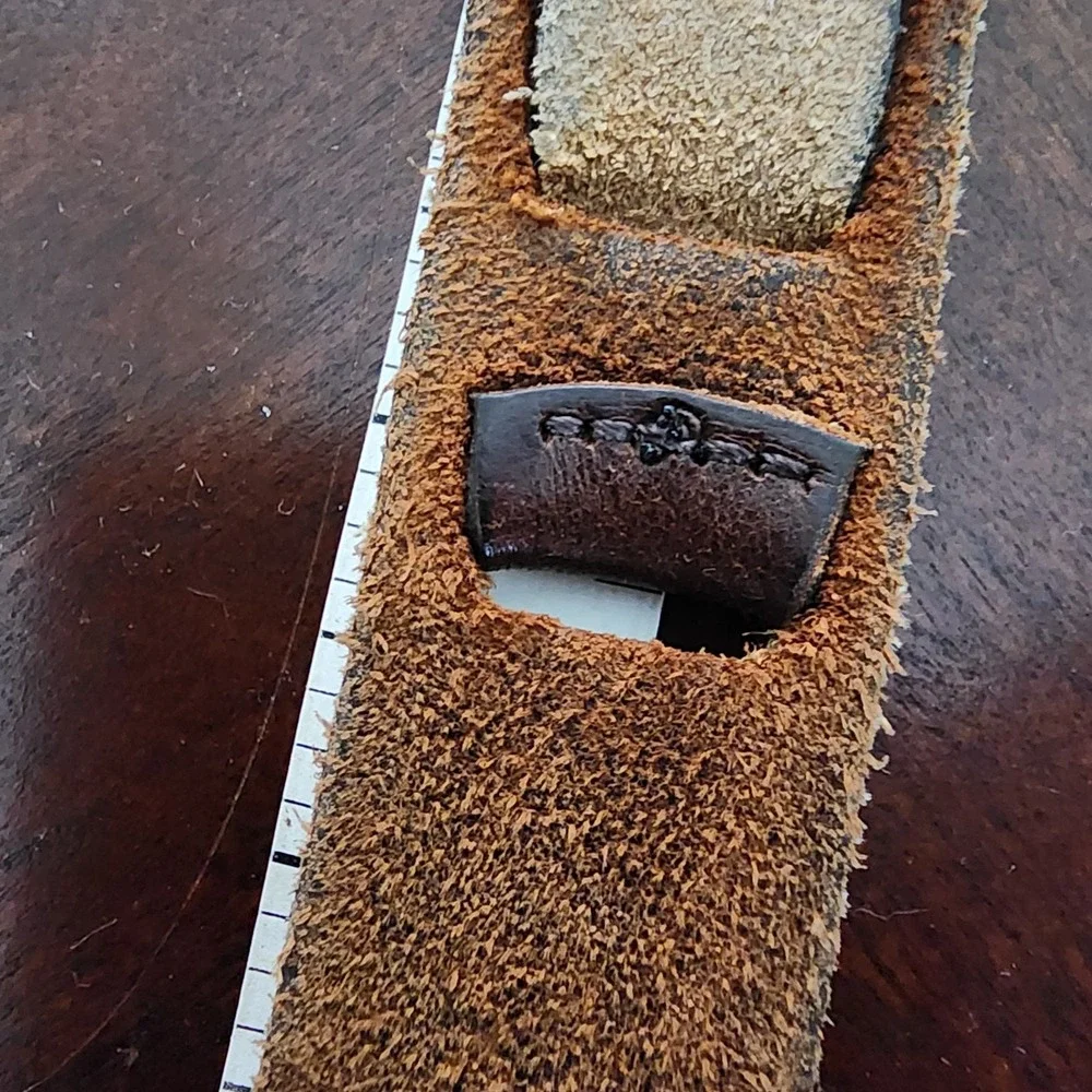 Women's Vintage 90'sBrown Adjustable Belt 37